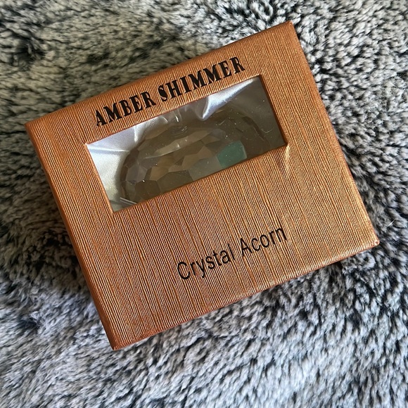 Crystal Apple Paperweight